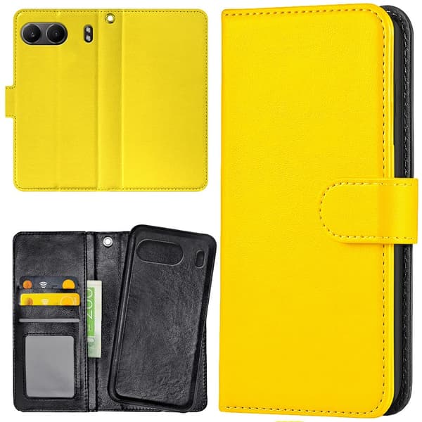 OnePlus Nord 4 - Lommebok Deksel Gul