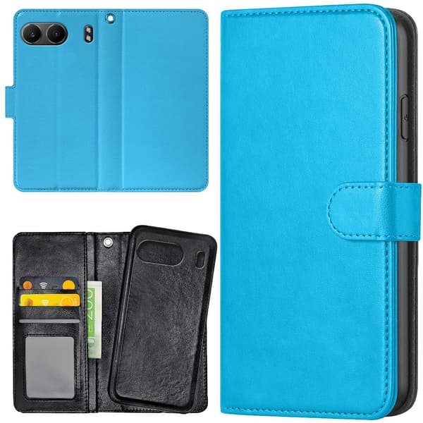 OnePlus Nord 4 - Mobilcover/Etui Cover Lysblå