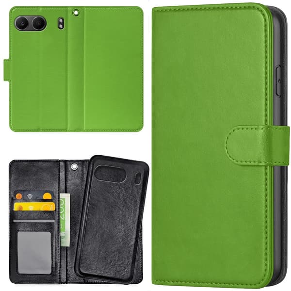 OnePlus Nord 4 - Mobilcover/Etui Cover Limegrøn