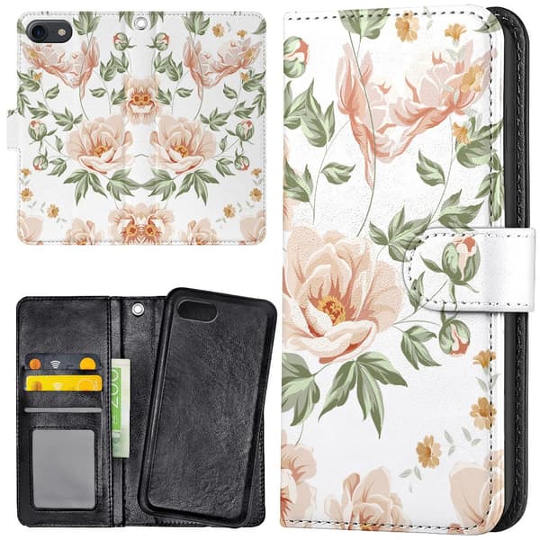 iPhone 16e - Lompakkokotelo/Kuoret Kukkakuosi