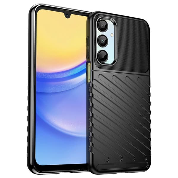 Silikonskal till Samsung Galaxy A56/A36 - Svart