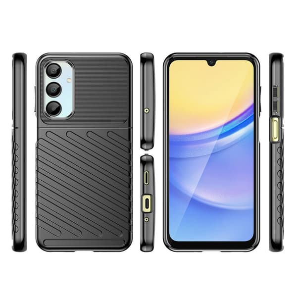Svart Silikonskal till Samsung Galaxy A26 - Svart