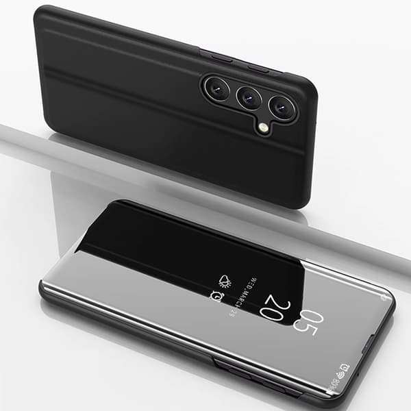 Clear View-etui til Samsung Galaxy A36 - Svart