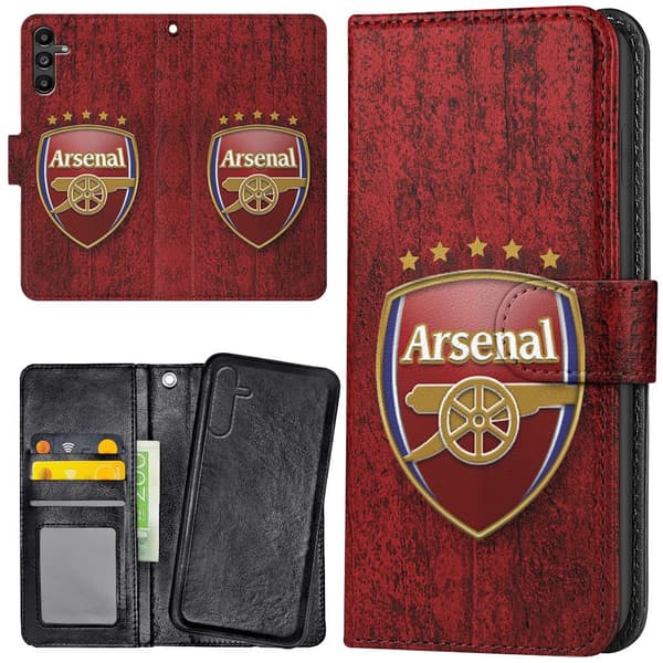Samsung Galaxy S25 - Lommebok Deksel Arsenal
