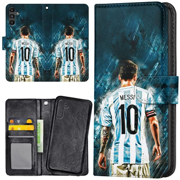 Samsung Galaxy S25 - Lommebok Deksel Messi