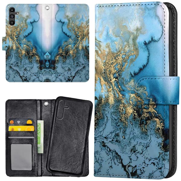 Samsung Galaxy S25 Plus - Lommebok Deksel Kunstmønster