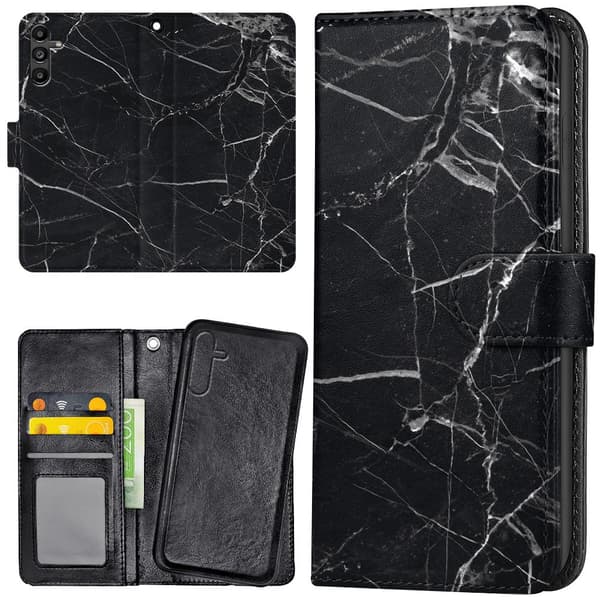 Samsung Galaxy S25 Plus - Lommebok Deksel Marmor
