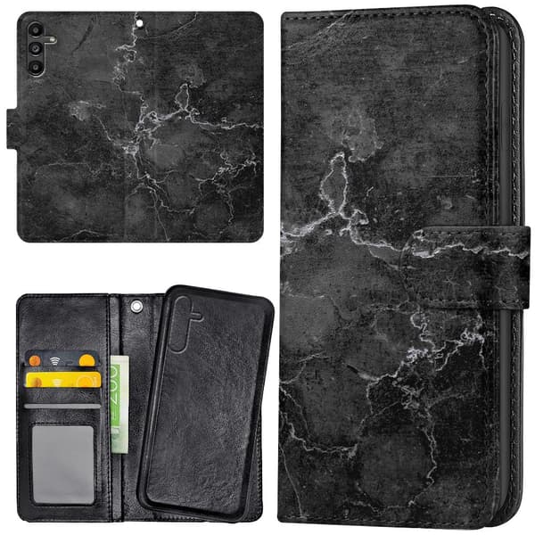 Samsung Galaxy S25 Plus - Lommebok Deksel Marmor
