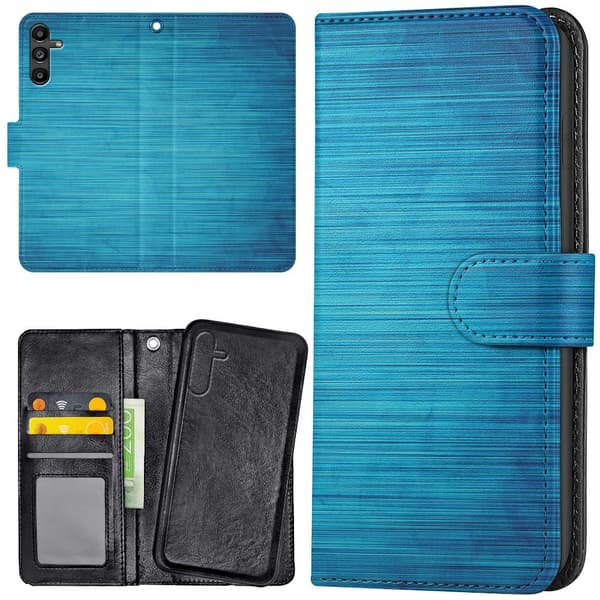 Samsung Galaxy S25 Plus - Lompakkokotelo/Kuoret Raapittu Tekstuuri