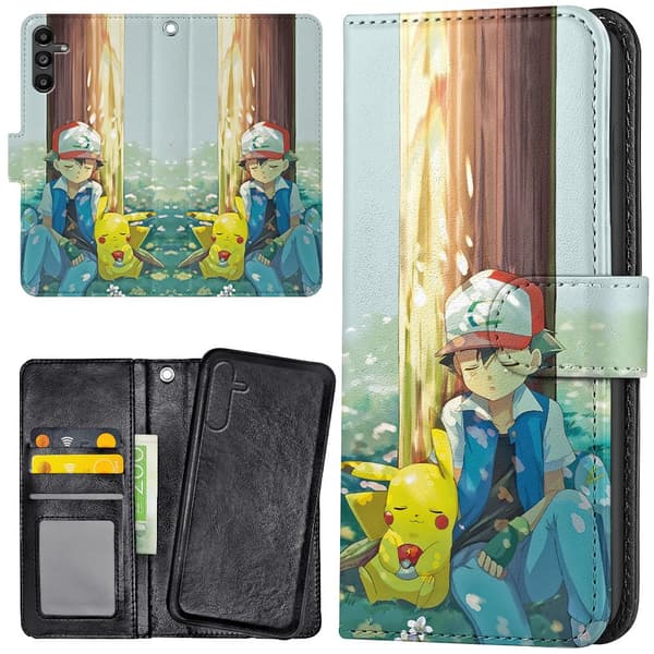 Samsung Galaxy S25 Plus - Plånboksfodral/Skal Pokemon