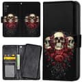 Miniatyrbilde 1 av 2: Samsung Galaxy S25 Plus - Lommebok Deksel Skulls