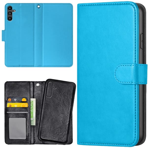 Samsung Galaxy S25 Plus - Mobilcover/Etui Cover Lysblå