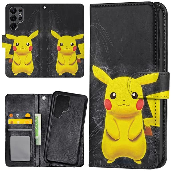 Samsung Galaxy S25 Ultra - Lommebok Deksel Pokemon