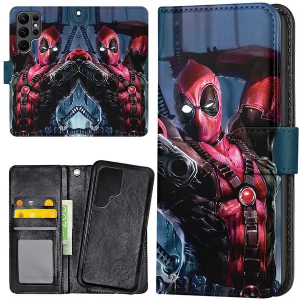 Samsung Galaxy S25 Ultra - Lompakkokotelo/Kuoret Deadpool