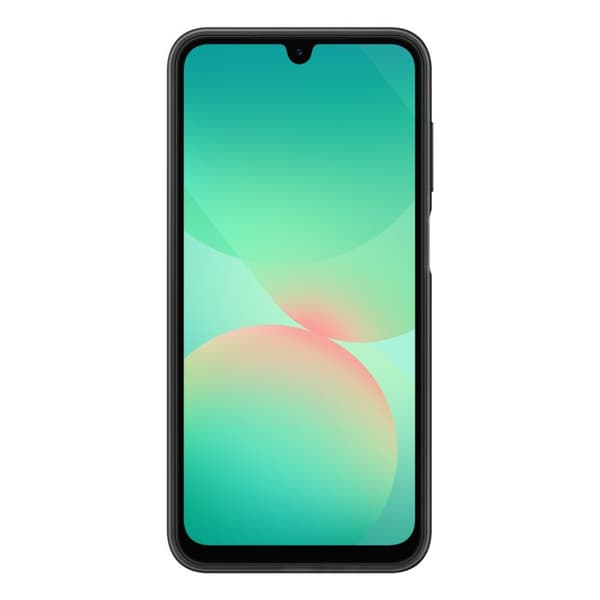 Coque och mobiltelefonetui Samsung baksidan med kortficka Galaxy A26 5G Svart