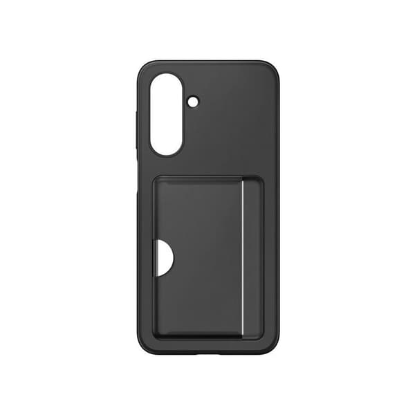 Coque och mobiltelefonetui Samsung baksidan med kortficka Galaxy A26 5G Svart
