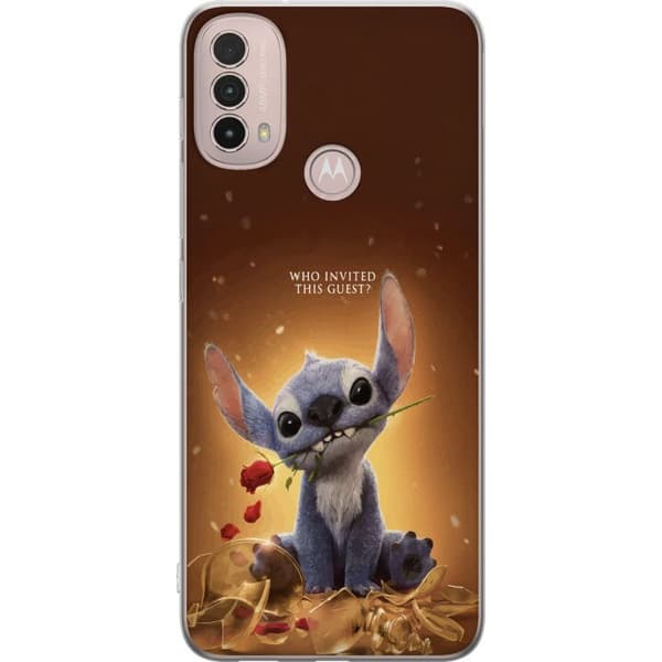 Motorola Moto E40 Gennemsigtig cover Stitch