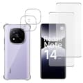 Miniatyrbild 1 av 6: Stötsäker skal - Phonillico - Xiaomi Redmi Note 14 PRO PLUS 5G - Flexibel - Transparent - Förstärkt