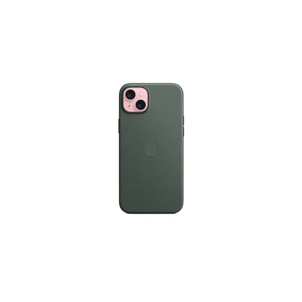 Fodral och mobiltelefonetui Apple Fodral i fin väv med MagSafe för iPhone 15 Plus - Grön ek