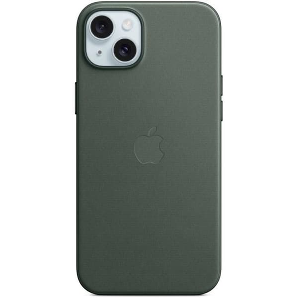 Fodral och mobiltelefonetui Apple Fodral i fin väv med MagSafe för iPhone 15 Plus - Grön ek