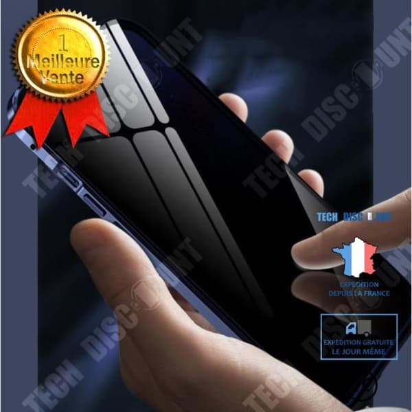 TD® Lämplig för iPhone12 dubbelsidigt telefonfodral Apple 12 Pro skyddande magnetisk metallram guld