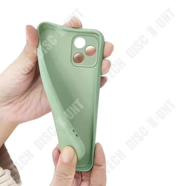 TD® Slim Hole Flytande Silikon Mobiltelefonfodral iPhone12 All-inclusive Skyddsskal