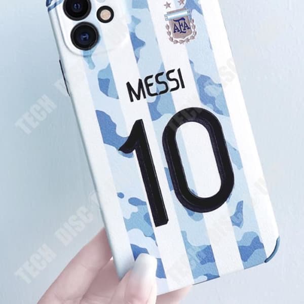 TD® IPHONE11 mobiltelefonfodral Messi America's Cup omgivande tröja tryck nummer fotbollsfans present