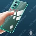 Miniatyrbild 4 av 4: TD® Lämplig för oneplus 9pro mobiltelefonfodral genomskinlig galvanisering kantlöst anti-dropp halvpack hårt fodral