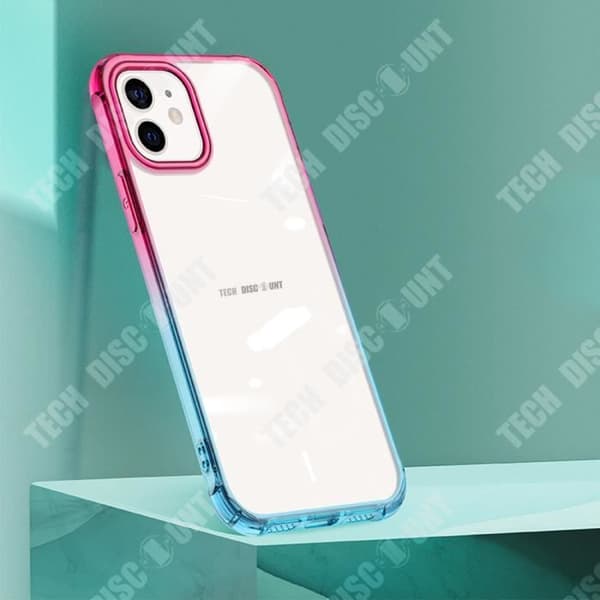 TD® Gradient telefonfodral Passar till iPhone 12 Högnivåskydd Frostad gradient Komplett skydd för linsen