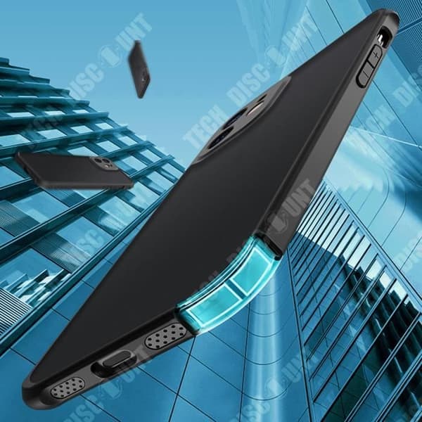 TD® telefonfodral för iPhone 12 Pro Precision Dammtät Stötsäker ram Fingeravtrycksresistent