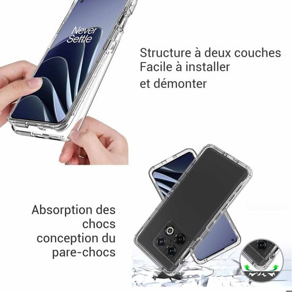 TD® Lämplig för oneplus 10 pro film allt-i-ett mobiltelefonfodral två-i-ett fallsäkert skyddsfodral