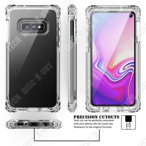 TD® genomskinligt mobiltelefonfodral Lämplig för S10e Lätt att montera Design på hög nivå Fall- och fallbeständigt