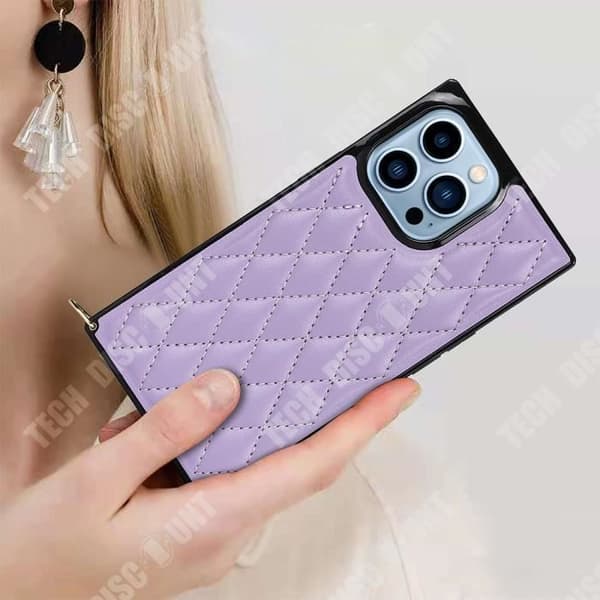 TD® Body Chain Fodral För iphone 12 PRO Trådlös laddning Högnivålinsskydd Antivibration