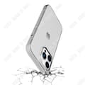 Miniatyrbild 2 av 4: TD® Lämplig för iPhone 14 Pro mobiltelefonfodral vattentätt silikonskydd genomskinligt mjukt fodral