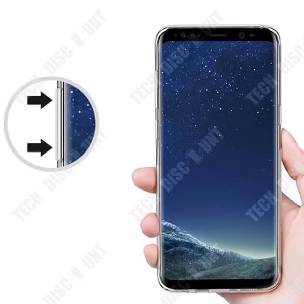 TD® Mobiltelefonfodral Samsung GalaxyS8+ S8 PlusTPU Klart Anti-kollision Mobiltelefonfodral