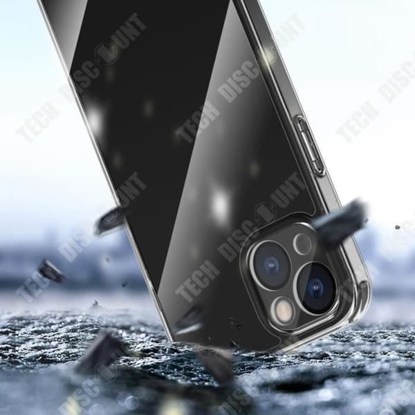 TD® Lämplig för iphone14 transparent tpu akryl två-i-ett inre mobiltelefonfodral anti-fall skyddande skal