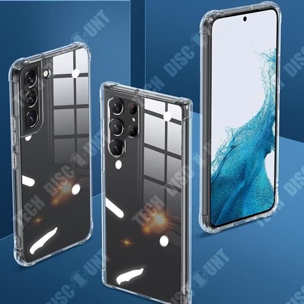 TD® telefonfodral Lämplig för S22 Syrgassäker och gulsäker droppsäker High-definition och genomskinlig
