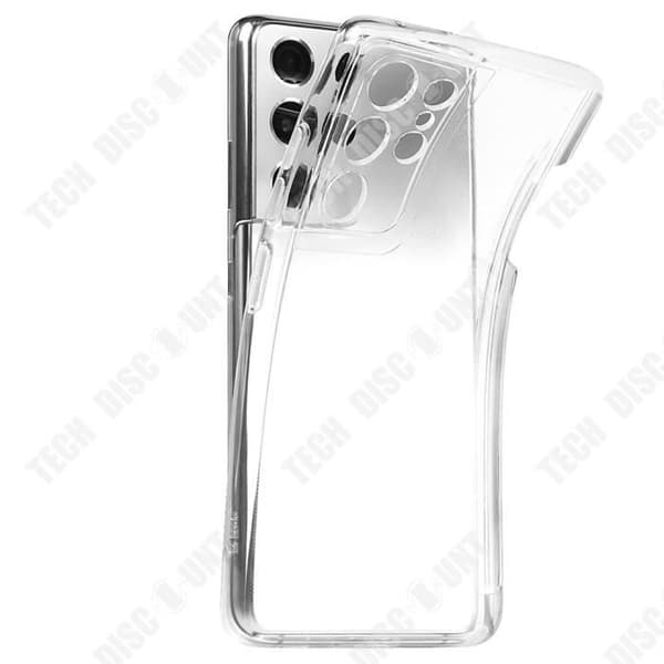 TD® Transparent vattentätt telefonfodral för Samsung Galaxy S21 Ultra med S-pen Slot Skyddsfodral