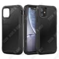 Miniatyrbild 1 av 4: TD® Anti-kollisionstelefonfodral för iPhone 11 6,1 tum Anti-fingeravtryck TPU + PC-skal