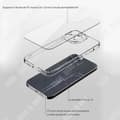 Miniatyrbild 2 av 4: TD® Mobiltelefonfodral för iPhone13ProMax groove transparent akryl två-i-ett genomskinligt skyddsfodral