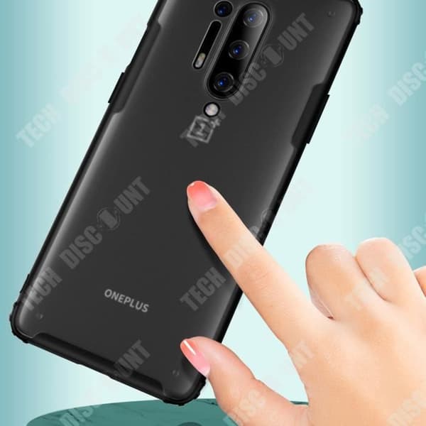 TD® Lämplig för oneplus 8pro mobiltelefonfodral all-inclusive anti-dropp semipermeabelt frostat skal
