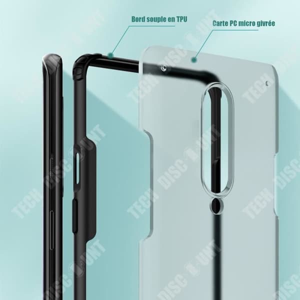 TD® Lämplig för oneplus 8pro mobiltelefonfodral all-inclusive anti-dropp semipermeabelt frostat skal