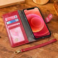 Miniatyrbild 3 av 4: TD® telefonfodral passar iPhone 11 med kort snodd Flera kortplatser Säker magnetknapp