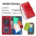 Miniatyrbild 2 av 4: TD® telefonfodral passar iPhone 11 med kort snodd Flera kortplatser Säker magnetknapp