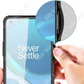 Miniatyrbild 4 av 4: TD® Transparent Frosted Telefonfodral för OnePlus 8T Four Corners All-inclusive Drop-Proof Cover TPU Soft Edge Back Cover