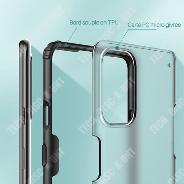 TD® OnePlus 8T telefonfodral frostat fyra hörn All-inclusive 360-graders genomskinligt nötningsskydd