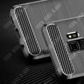 Miniatyrbild 4 av 4: TD® Samsung Galaxy S9+ Mobiltelefon Skyddsfodral Borstad kolfiber Samsung S9 Anti-Drop Mjukt fodral
