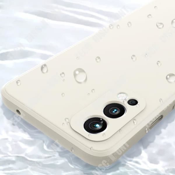 TD® för Oneplus nord 2 Rubiks kub flytande tunt hål rakt kant silikontelefonfodral Plus All-Comp skyddande skal