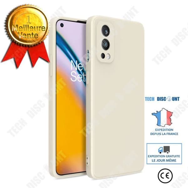 TD® för Oneplus nord 2 Rubiks kub flytande tunt hål rakt kant silikontelefonfodral Plus All-Comp skyddande skal