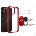 Miniatyrbild 4 av 4: TD® Lämplig för iPhone14Pro max mobiltelefonfodral anti-fall akryl transparent mobiltelefonskal